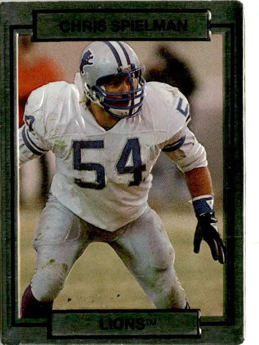 1990 Action Packed #79 Chris Spielman - Football Card Single