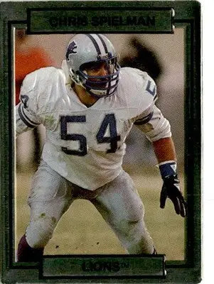 1990 Action Packed #79 Chris Spielman - Football Card Single