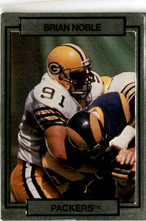 1990 Action Packed #88 Brian Noble - Football Card Single