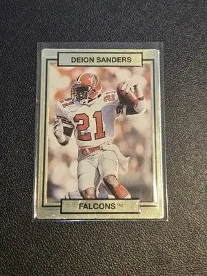 1990 Action Packed #9 Deion Sanders - Football Card Single