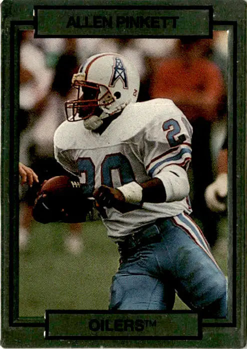 1990 Action Packed #99 Allen Pinkett - Football Card Single