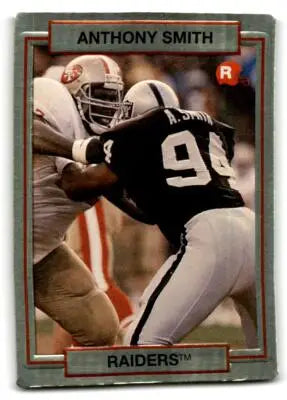 1990 Action Packed Rookie/Update #45 Anthony Smith - Football Card Single