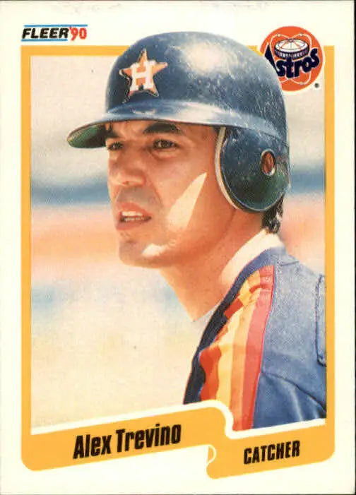 1990 Alex Trevino Fleer Baseball Card #239 - Baseball Card Single