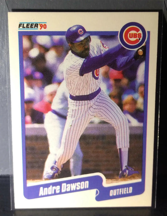 1990 Andre Dawson Fleer Baseball Card #29 - Baseball Card Single