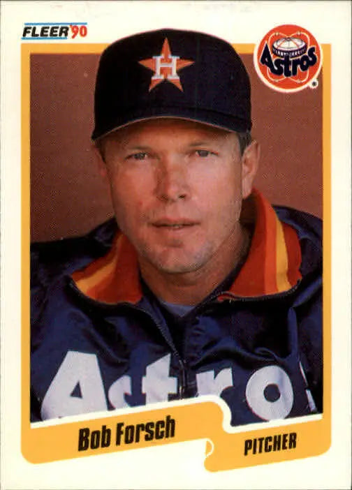 1990 Bob Forsch Fleer Baseball Card #231 - Baseball Card Single