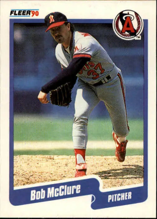 1990 Bob McClure Fleer Baseball Card #139 - Baseball Card Single