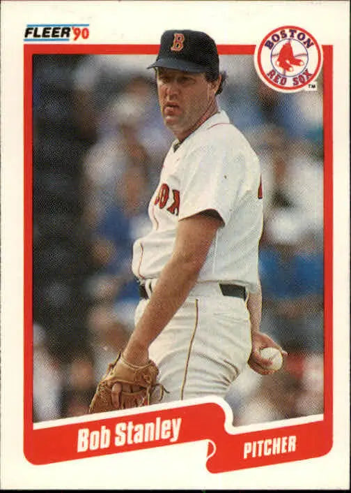 1990 Bob Stanley Fleer Baseball Card #289 - Baseball Card Single