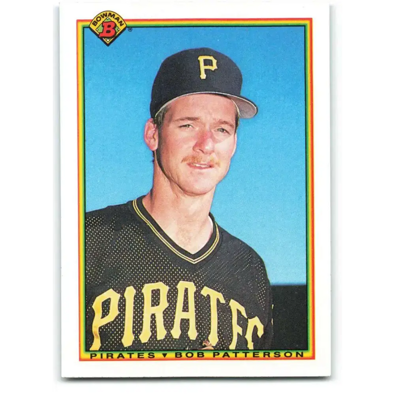 1990 Bowman #168 Bob Patterson NM-MT Pittsburgh Pirates Baseball Card - Baseball Card Single