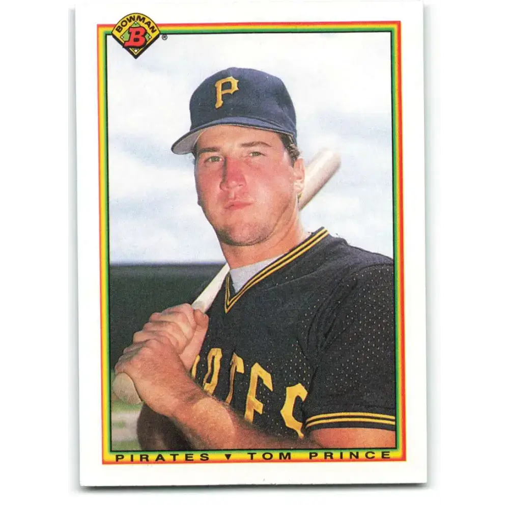 1990 Bowman #176 Tom Prince NM-MT Pittsburgh Pirates Baseball Card