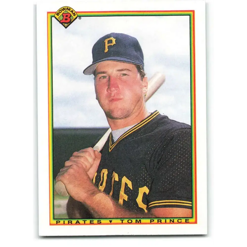 1990 Bowman #176 Tom Prince NM-MT Pittsburgh Pirates Baseball Card