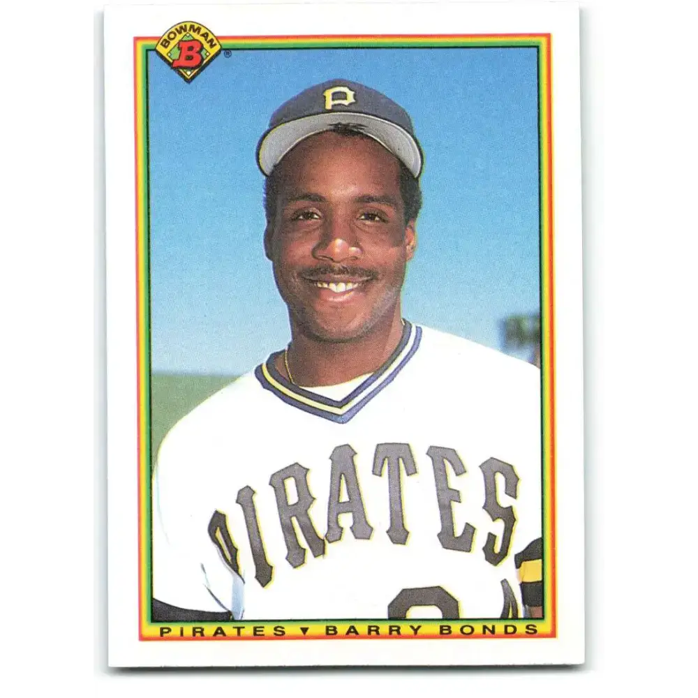 1990 Bowman #181 Barry Bonds NM-MT Pittsburgh Pirates Baseball Card - Baseball Card Single