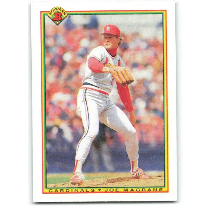 1990 Bowman #183 Joe Magrane NM-MT St. Louis Cardinals Baseball Card - Baseball Card Single
