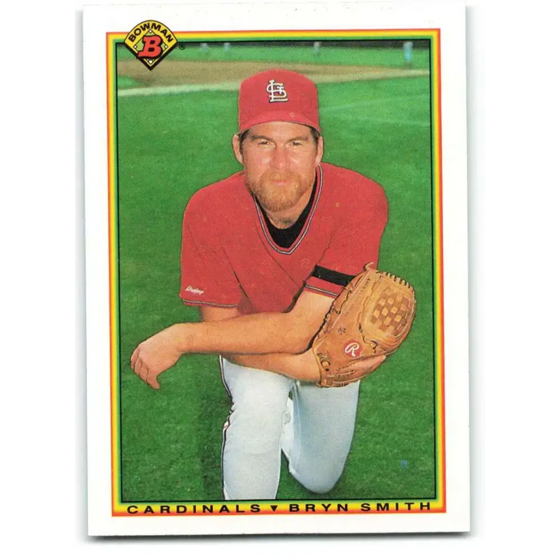 1990 Bowman #184 Bryn Smith NM-MT St. Louis Cardinals Baseball Card - Baseball Card Single