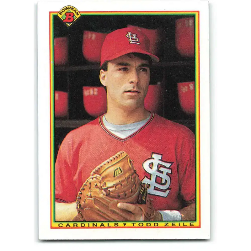1990 Bowman #193 Todd Zeile NM-MT St. Louis Cardinals Baseball Card - Baseball Card Single