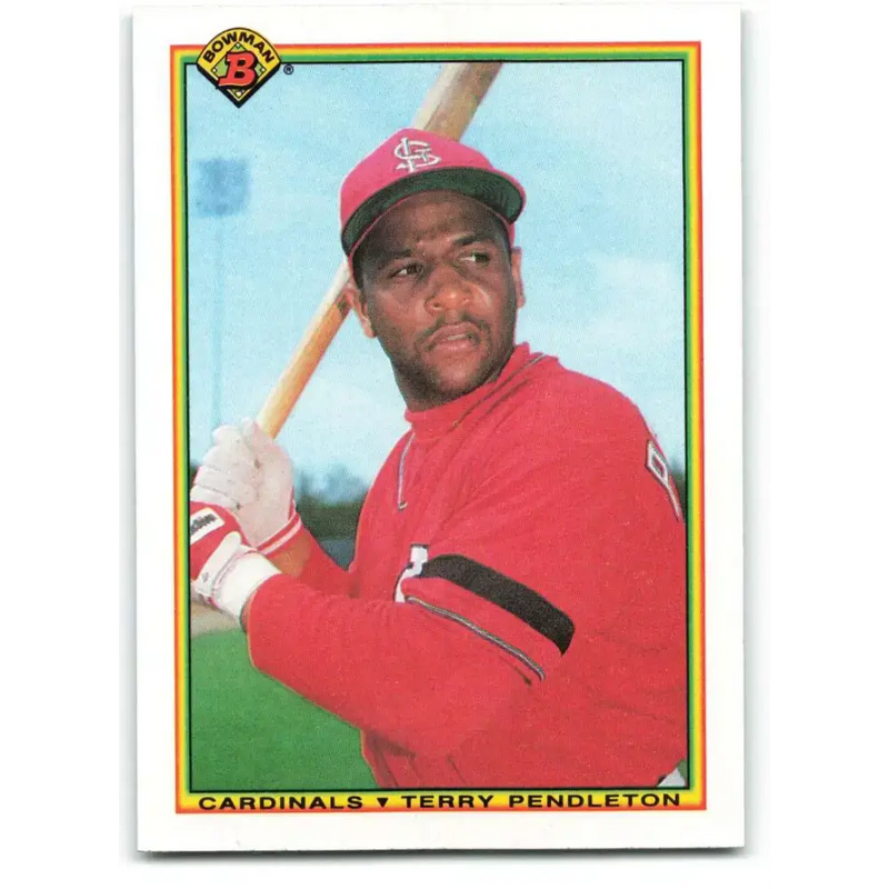 1990 Bowman #197 Terry Pendleton NM-MT St. Louis Cardinals Baseball Card