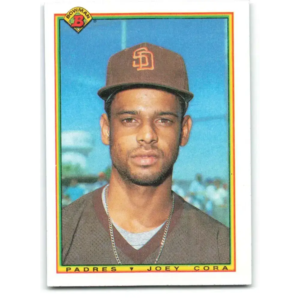 1990 Bowman #211 Joey Cora NM-MT San Diego Padres Baseball Card - Baseball Card Single