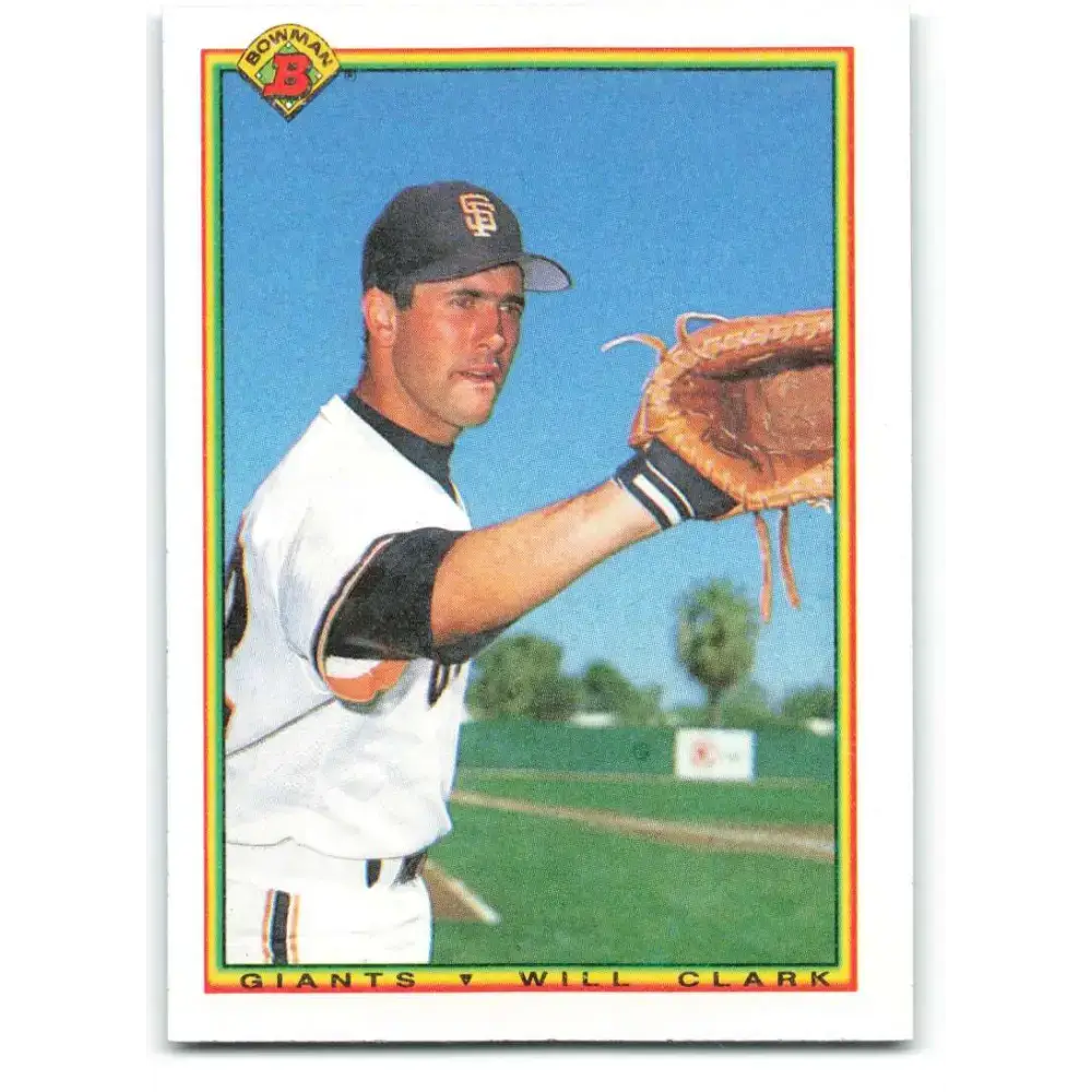 1990 Bowman #231 Will Clark NM-MT San Francisco Giants Baseball Card - Baseball Card Single