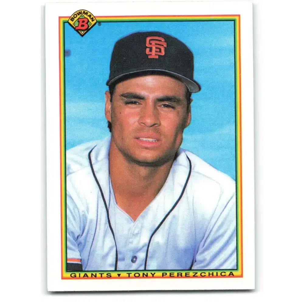 1990 Bowman #235 Tony Perezchica NM-MT San Francisco Giants Baseball Card - Baseball Card Single