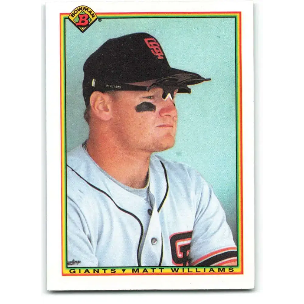 1990 Bowman #238 Matt Williams NM-MT San Francisco Giants Baseball Card - Baseball Card Single