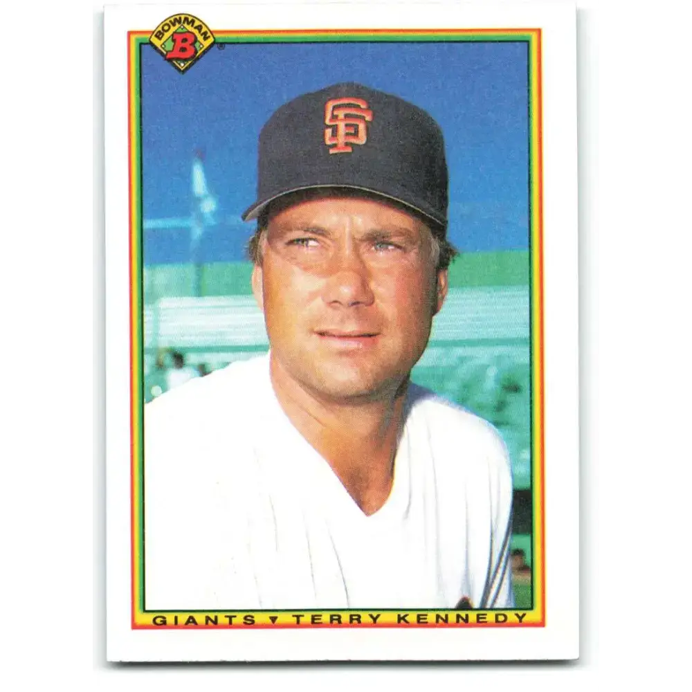 1990 Bowman #241 Terry Kennedy NM-MT San Francisco Giants Baseball Card - Baseball Card Single