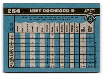 1990 Bowman #264 Mike Rochford - Baseball Card Single