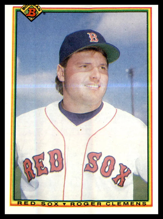 1990 Bowman #268 Roger Clemens - Baseball Card Single