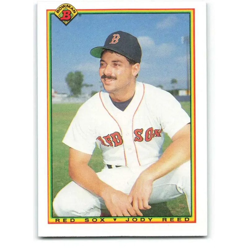 1990 Bowman #272 Jody Reed NM-MT Boston Red Sox Baseball Card - Baseball Card Single