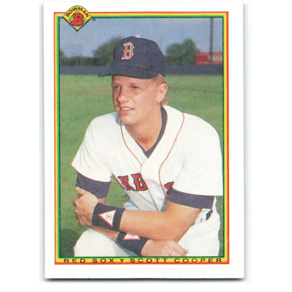 1990 Bowman #277 Scott Cooper NM-MT RC Rookie Boston Red Sox Baseball Card - Baseball Card Single