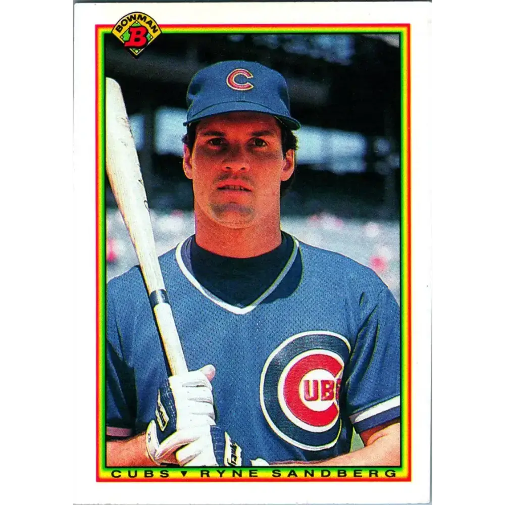 1990 Bowman #30 Ryne Sandberg NM-MT Chicago Cubs Baseball Card - Baseball Card Single