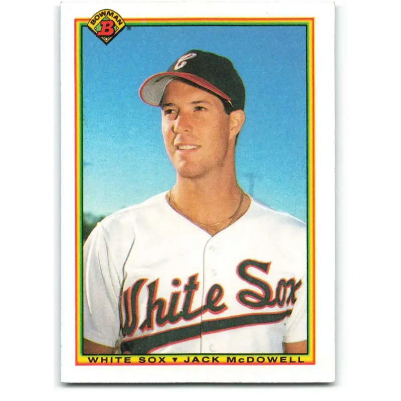 1990 Bowman #305 Jack McDowell NM-MT Chicago White Sox Baseball Card - Baseball Card Single