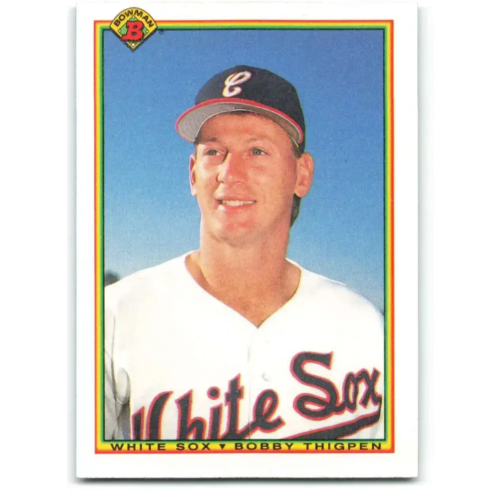 1990 Bowman #306 Bobby Thigpen NM-MT Chicago White Sox Baseball Card