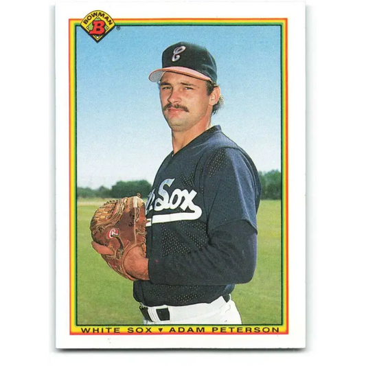 1990 Bowman #307 Adam Peterson NM-MT Chicago White Sox Baseball Card - Baseball Card Single