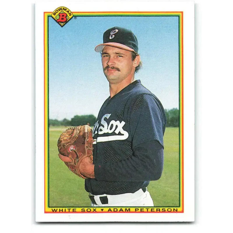 1990 Bowman #307 Adam Peterson NM-MT Chicago White Sox Baseball Card - Baseball Card Single