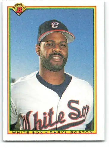 1990 Bowman #317 Daryl Boston NM-MT White Sox ID:59169 - Baseball Card Single