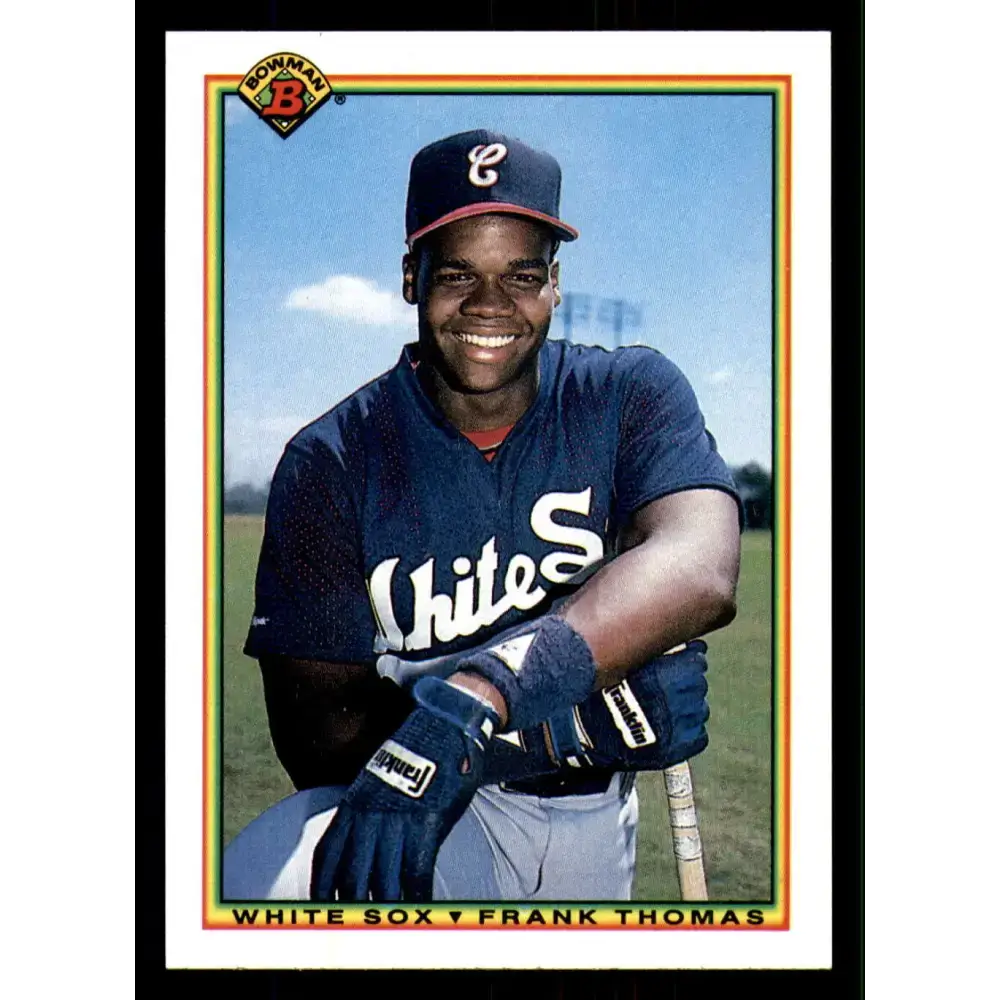1990 Bowman #320 Frank Thomas NM-MT RC Rookie Chicago White Sox Baseball Card - Baseball Card Single