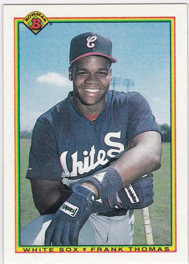 1990 Bowman #320 Frank Thomas RC Chicago White Sox - Baseball Card Single