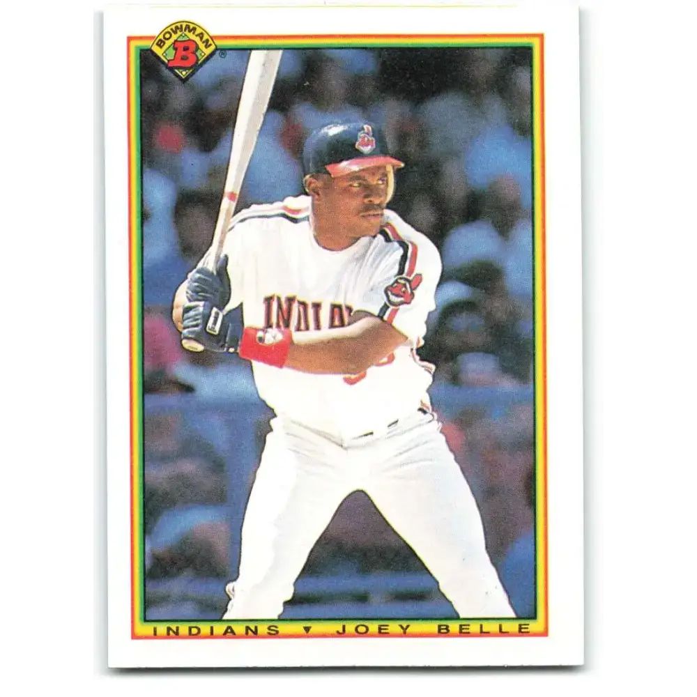 1990 Bowman #333 Albert Belle NM-MT Cleveland Indians Baseball Card - Baseball Card Single
