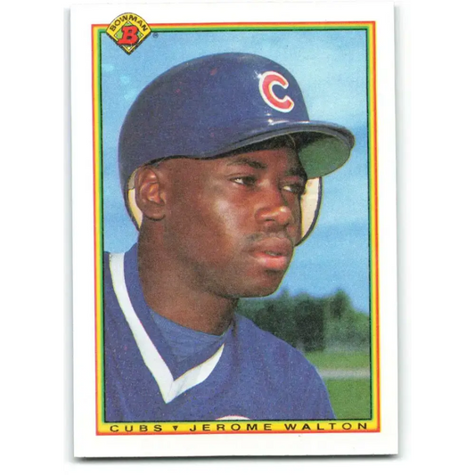 1990 Bowman #35 Jerome Walton NM-MT Chicago Cubs Baseball Card