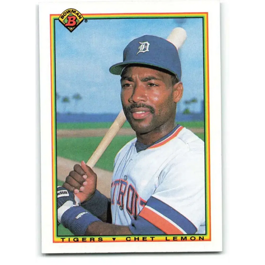 1990 Bowman #354 Chet Lemon NM-MT Detroit Tigers Baseball Card