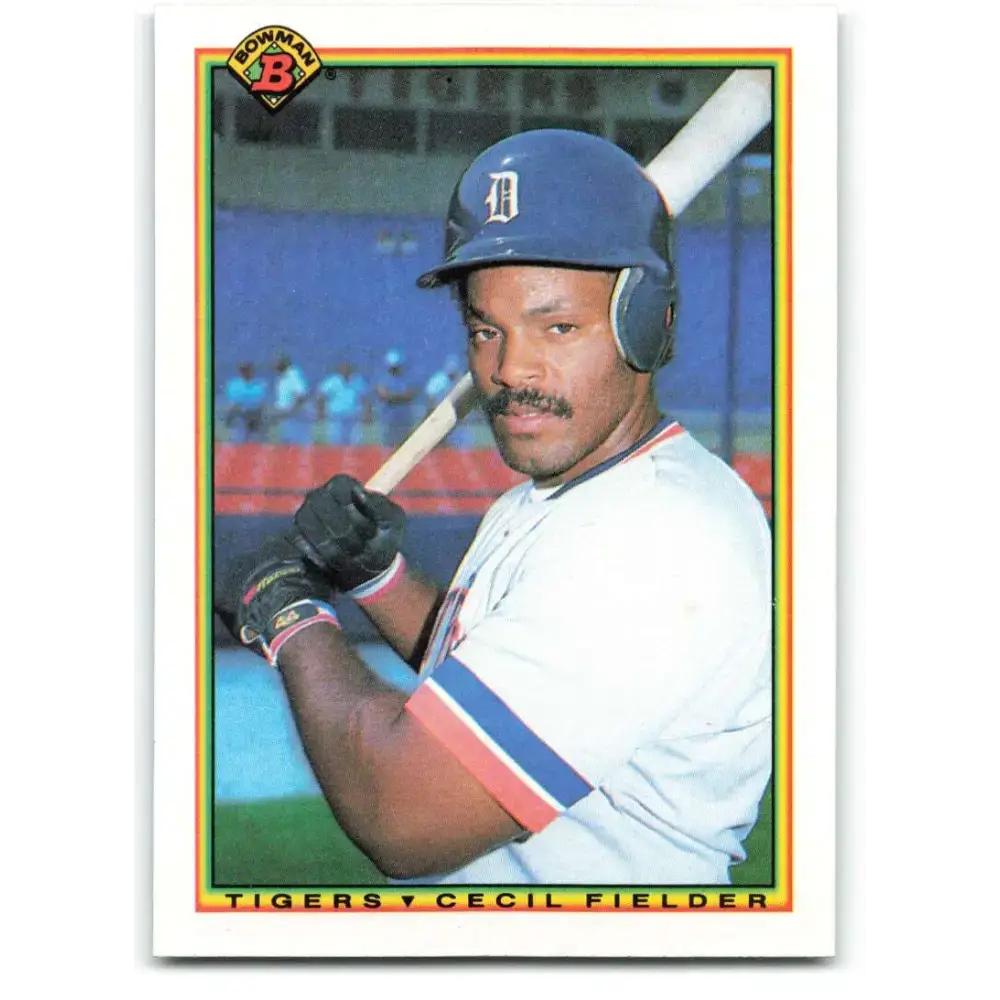 1990 Bowman #357 Cecil Fielder NM-MT Detroit Tigers Baseball Card