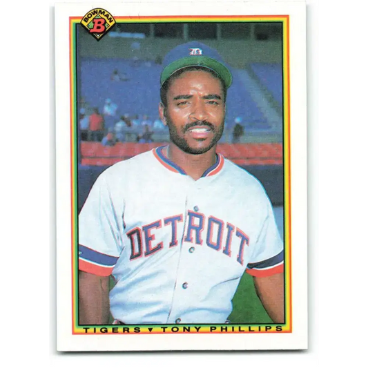 1990 Bowman #359 Tony Phillips NM-MT Detroit Tigers Baseball Card