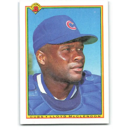1990 Bowman #36 Lloyd McClendon NM-MT Chicago Cubs Baseball Card