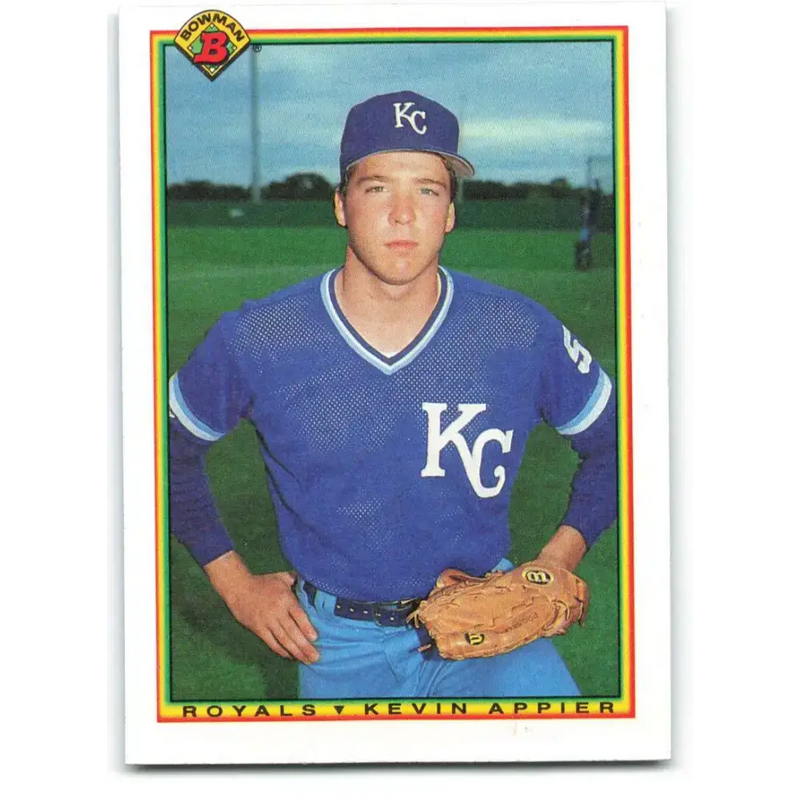 1990 Bowman #367 Kevin Appier NM-MT Kansas City Royals Baseball Card - Baseball Card Single