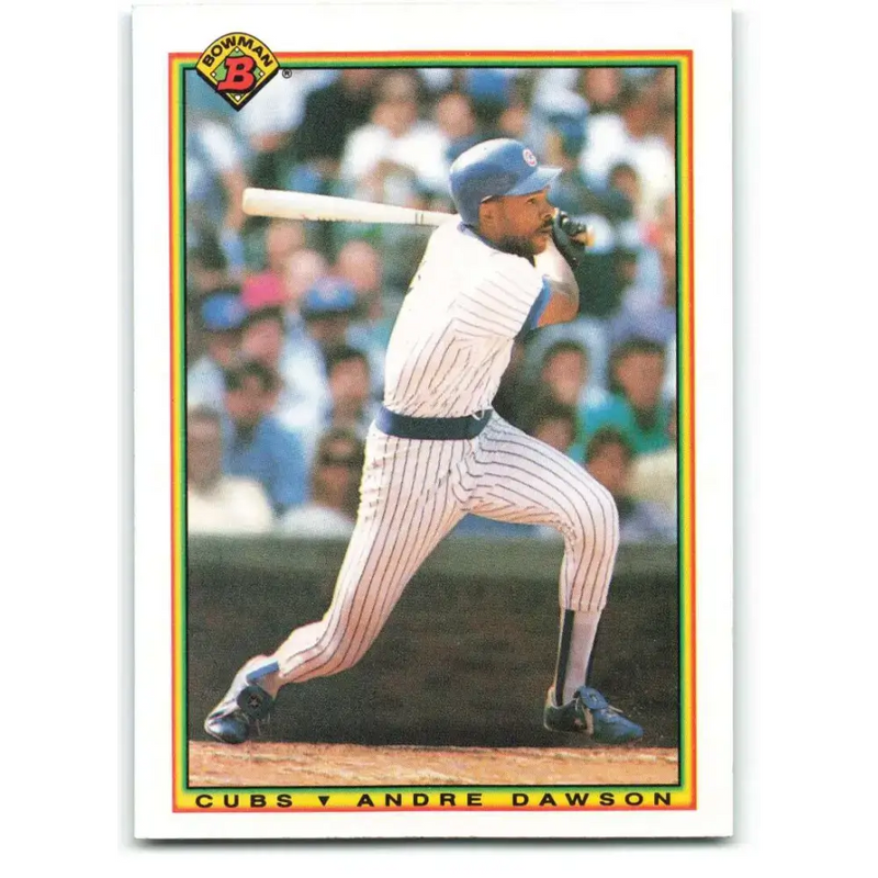 1990 Bowman #39 Andre Dawson NM-MT Chicago Cubs Baseball Card - Baseball Card Single