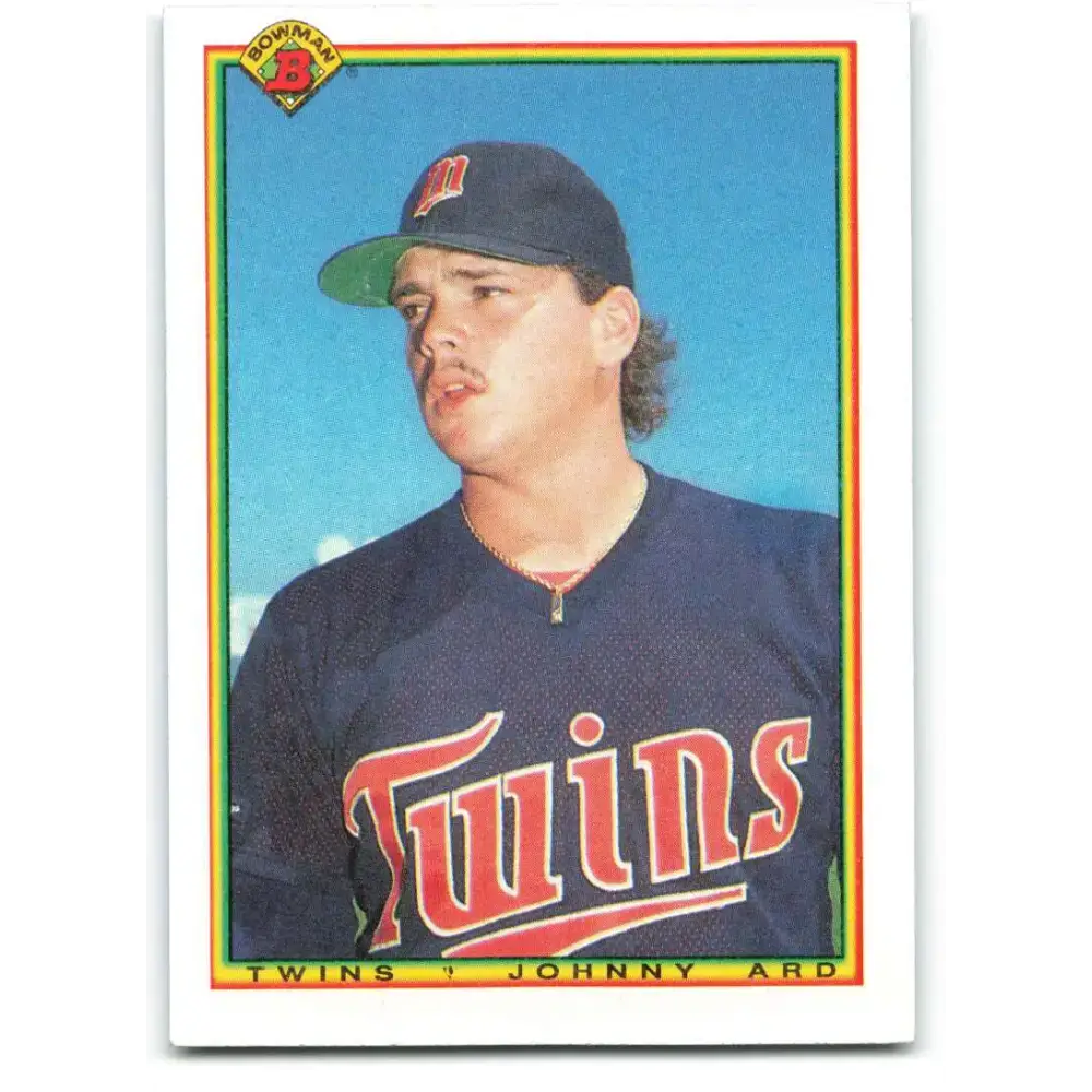 1990 Bowman #406 Johnny Ard NM-MT Minnesota Twins Baseball Card - Baseball Card Single
