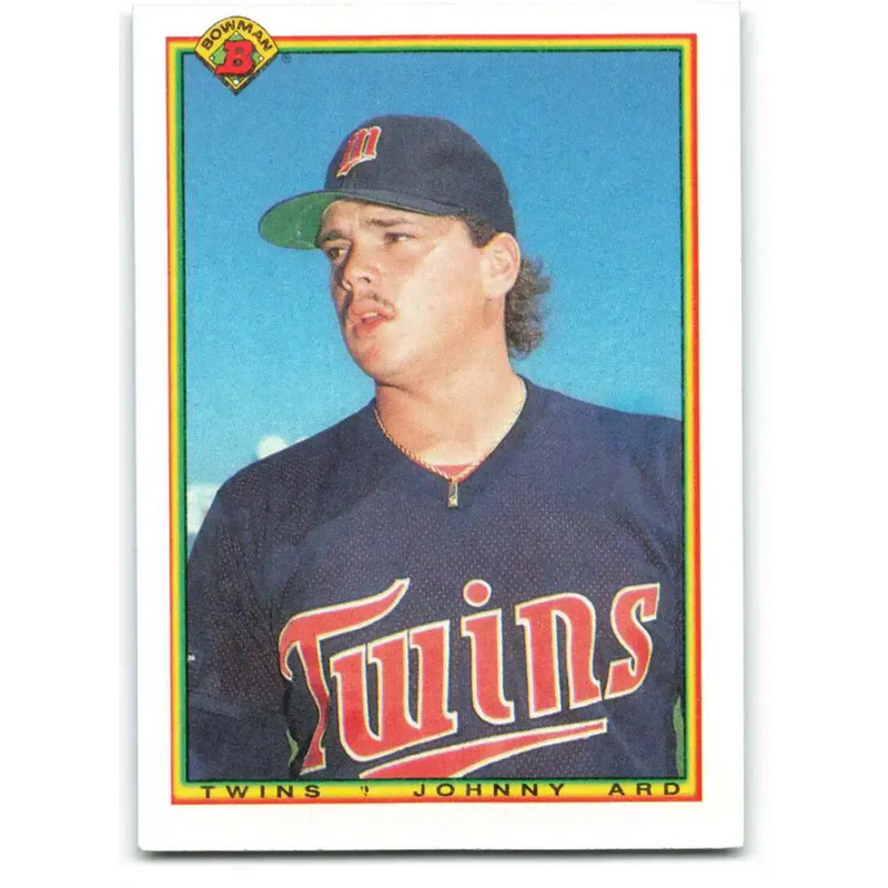 1990 Bowman #406 Johnny Ard NM-MT Minnesota Twins Baseball Card - Baseball Card Single