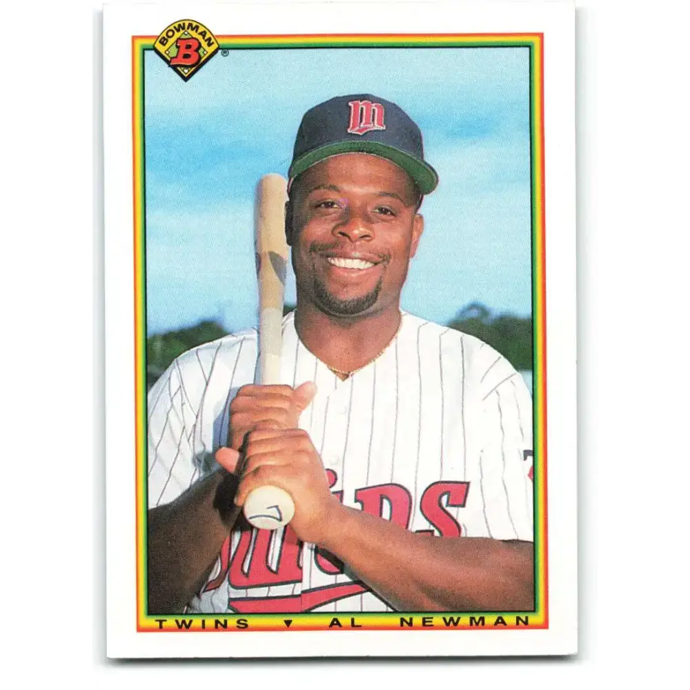 1990 Bowman #419 Al Newman NM-MT Minnesota Twins Baseball Card - Baseball Card Single