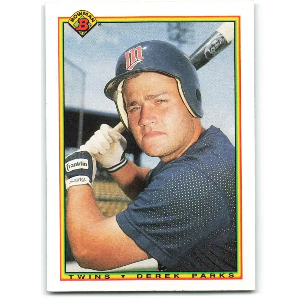 1990 Bowman #422 Derek Parks NM-MT RC Rookie Minnesota Twins Baseball Card