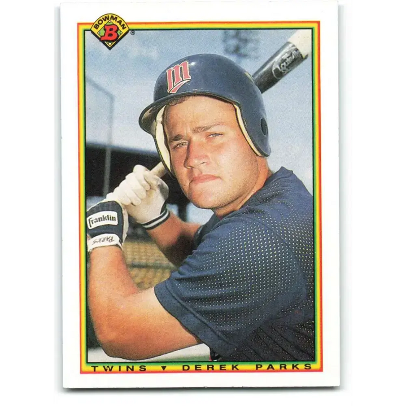 1990 Bowman #422 Derek Parks NM-MT RC Rookie Minnesota Twins Baseball Card
