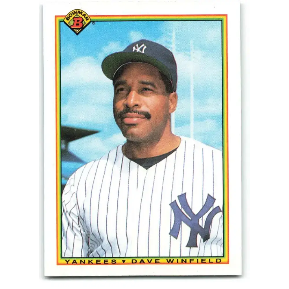 1990 Bowman #432 Dave Winfield NM-MT New York Yankees Baseball Card - Baseball Card Single